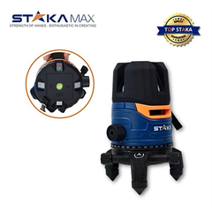 Máy Laser, Máy Bắn Tia, Cân Bằng Cốt Nền 5 Tia Xanh STAKA KA-2972 Bóng Led Siêu Sáng, Laze 5 Tia Bảo Hành 12 Tháng