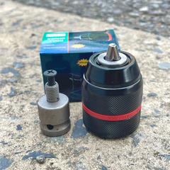 Đầu kẹp 10 ly, Đầu chuyển khoan Autolock 10mm, bộ chuyển đổi đầu khoan autolock đầu kẹp 10 ly