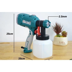 Máy Phun Sơn Dùng Điện 450W TOTAL TT3506, Động Cơ Mạnh Mẽ, Dung Tichs 800ml