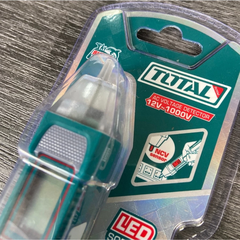 Đầu Dò Điện Áp AC TOTAL THT210003 Màn Hình Led Mẫu Mới Dò Không Chạm, Phân Biệt Dây Nóng Nguội, Bút Dò Điện Thông Minh