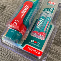 Đầu Dò Điện Áp AC TOTAL THT210003 Màn Hình Led Mẫu Mới Dò Không Chạm, Phân Biệt Dây Nóng Nguội, Bút Dò Điện Thông Minh