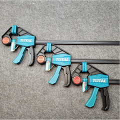 Thanh Kẹp Nhanh TOTAL Kẹp 6inch (63X150mm) THT1340601 - 12 inch (63x300mm) THT1340602, Cảo Kẹp Nhanh Lực kẹp tối đa 60kg