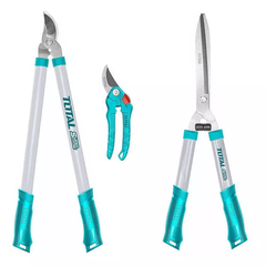 Bộ 3 kéo Cắt Tỉa Cành TOTAL THT1578033 Gồm Kéo Cắt Cành 200mm, Kéo Cắt Hàng Rào 550mm, Kéo Cắt Tỉa Cây Cảnh 690mm