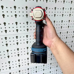 [HỘP+2 MŨI KHOAN] Máy Khoan 3 Chức Năng BOCSHI Đầu Kẹp 13mm Chân Phổ Thông, Bắt Vít Khoan Tường Không Chổi Than