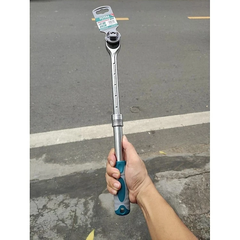 Cần Tuýp Tự Động, Tay Vặn Mở Rộng 1/2 inch Dài 320- 450mm TOTAL THT106128L, Dài 320-450mm, Xử Lý Nhiệt, Mạ crom