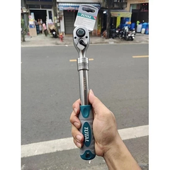 Cần Tuýp Tự Động, Tay Vặn Mở Rộng 1/2 inch Dài 320- 450mm TOTAL THT106128L, Dài 320-450mm, Xử Lý Nhiệt, Mạ crom