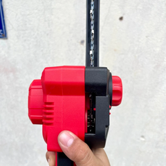 [KÈM XÍCH THAY THẾ] Thân Máy Cưa Xích 8 inch Chân Pin Phổ Thông M21, Động Cơ Không Chổi Than