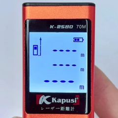 Thước Đo Khoảng Cách Laser Kapusi K-2580 Đo Góc, Đo Xa Chính Xác, Cảm Biến Thông Minh
