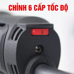 [TẶNG 1 LƯỠI ĐA NĂNG] Máy Mài Cầm Tay WORKFIX WF-AG100CT, Máy Mài Điện Công Tắc Cạnh 950W 6 Tốc Độ Chống Khởi Động Lại