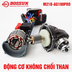 [TẶNG 1 LƯỠI CẮT ĐA NĂNG] Thân Máy mài pin BOSSUN M21B-AG100PRO-Màu Xám, 3 Tốc độ, Tự Ngắt Khi Gặp Sự Cố