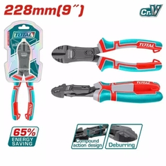Kềm Cắt Trợ Lực 65% TOTAL 8 inch THTC530806 200MM, 9 inch THTC530906 228MM, Kìm Trợ Lực Tay Cầm Bọc Nhựa