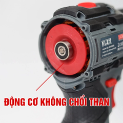 Máy Khoan Pin ELEX EL-ID1610BL, Máy Dùng Pin 16.8V, 3 Chức năng, Không Chổi Than 45Nm, 35 Cấp Trượt, 10mm AUTO LOCK