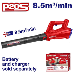 Thân Máy Thổi Lá Dùng Pin 20V Emtop ELAB20323, Điện Áp 20V BẢO HÀNH 6 THÁNG