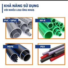 Kéo Cắt Ống Nước STAKA 35mm KA-0180, 42mm KA-0181, 63mm KA-0182 Chịu Lực Tốt, Chống Gỉ Sét