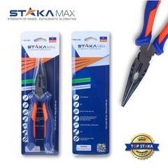 Kìm Nhọn Cách Điện 8 inch Kích Thước 200mm STAKA KA-1342, Kìm Nhọn Vỉ 8 STAKA