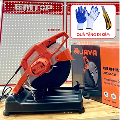 [KÈM BAO TAY+ BAO RỌC GIẤY] Máy Cắt Bàn JAVA JVC355-23E, Máy Cắt Sắt 355mm Công Suất 2300W Chính Hãng Cắt Êm Không Lắc