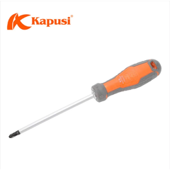 [MẪU MỚI] Tua Vít Đảo Chiều 2 Đầu KAPUSI Cam Viền Xám 6X100MM (K-7141) 6X150MM (K-7142) 6X200MM (K-7143)