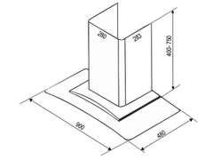 Máy Hút Mùi Bauer BC 90ECN - kích thước 90cm