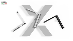 Vòi rửa bát Nobili Match NB219R - Chrome & Rosso Jaipur | Italy