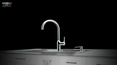 Vòi rửa bát Nobili Ring NB132 - Cao 445mm | Nhập khẩu 100% Ý