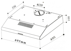 Máy Hút Mùi Arber AB700C - 700mm