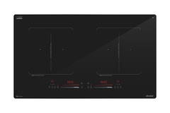 Bếp từ đôi GrandX GX IH786Titan mặt kính Nano Titan.