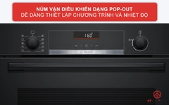 Lò nướng 71L AutoPilot 10  Bosch HBG536EB3 Serie 6