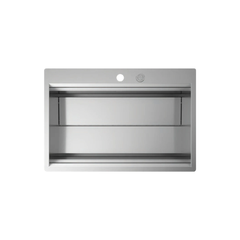 Chậu rửa bát Artinox Mose NA808 - Thiết kế giấu hố rác, Nhập khẩu Ý