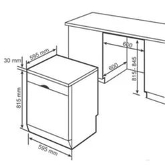 Máy rửa bát Bosch SMS4EMI06E Series 4 nhập Ba Lan - Sấy hé cửa