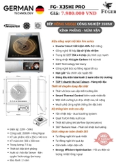 Bếp Hồng Ngoại Công Nghiệp Fuger FG-X35HI PRO 3500W