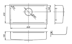 Chậu Rửa Bát 1 Hố Shigeru LE JSL-K FS : Nội Địa Nhật Bản