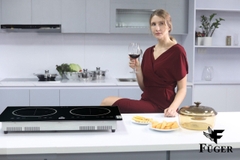 Bếp từ đôi Fuger FG 352TL – Smart Inverter 35% - Booster 2400W