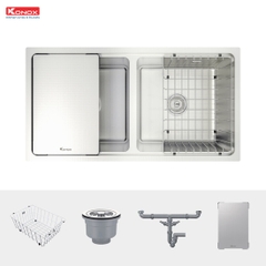 Chậu rửa bát Konox KN8646DU Dekor