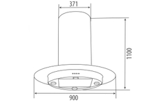 Máy hút mùi độc lập Canzy CZ-890G - Malaysia