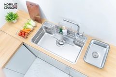 Chậu rửa bát 1 hố Nobinox Liken NL792D