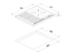Bếp điện từ Teka IBC 63010 BK MSS - Kính Eurokera