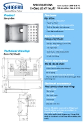 Chậu Rửa Bát Shigeru LE JSM-K 3F FS : Made in Japan