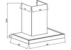 Máy hút mùi Canzy CZ-399 SMART Inverter - 1400m3/h
