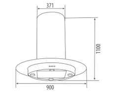 Máy hút mùi độc lập Canzy CZ-350C