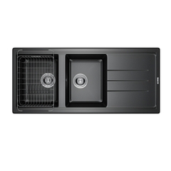 Chậu rửa bát đá Konox Phoenix 1160 Black