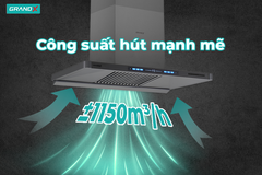 Hút mùi GX H70T82Pro – Hút khỏe, vận hành êm, thiết kế sang trọng