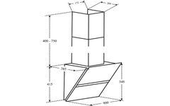 Máy hút mùi Faster FS 3688SS-90