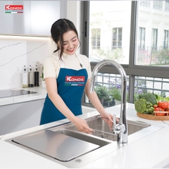 Chậu rửa bát Konox KN8651TD Dekor - Chống Xước