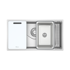 Chậu Rửa Bát Chống Xước Konox TARI 8748SR