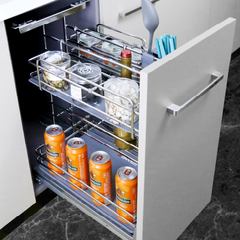 Giá dao thớt gia vị nan Oval GrandX XK.40M1