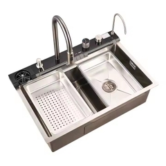 Chậu rửa bát 7546 EPL 7 phím - Inox 304