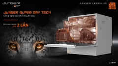 Máy rửa bát Junger DWJ-100 - Rửa sạch khô tuyệt đối, AI Smart Plus