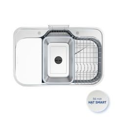 Chậu Rửa Bát Tari Smart 7851 Chống Xước Inox POSCO SUS304