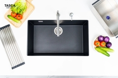 Chậu rửa bát đá 1 hố Tasca Mito NT761B - Chính hãng Nobinox