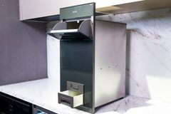 Thùng gạo mặt kính GrandX XR.G302G nút nhấn 25kg